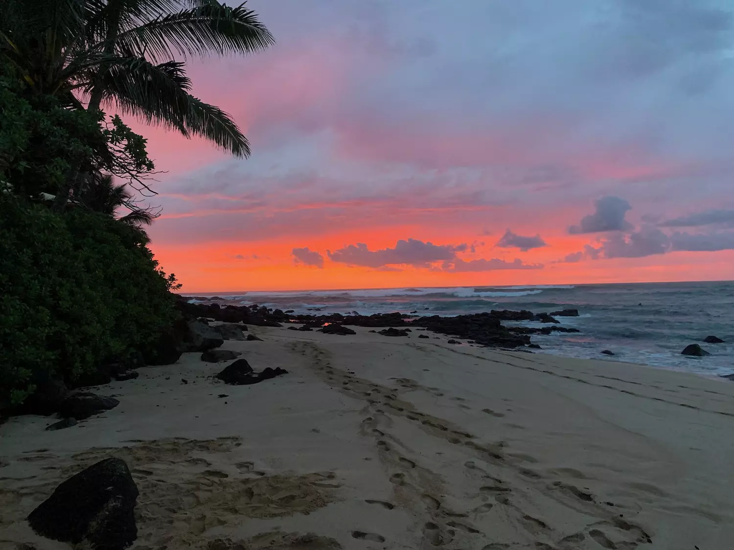 Sunset in Hawaii