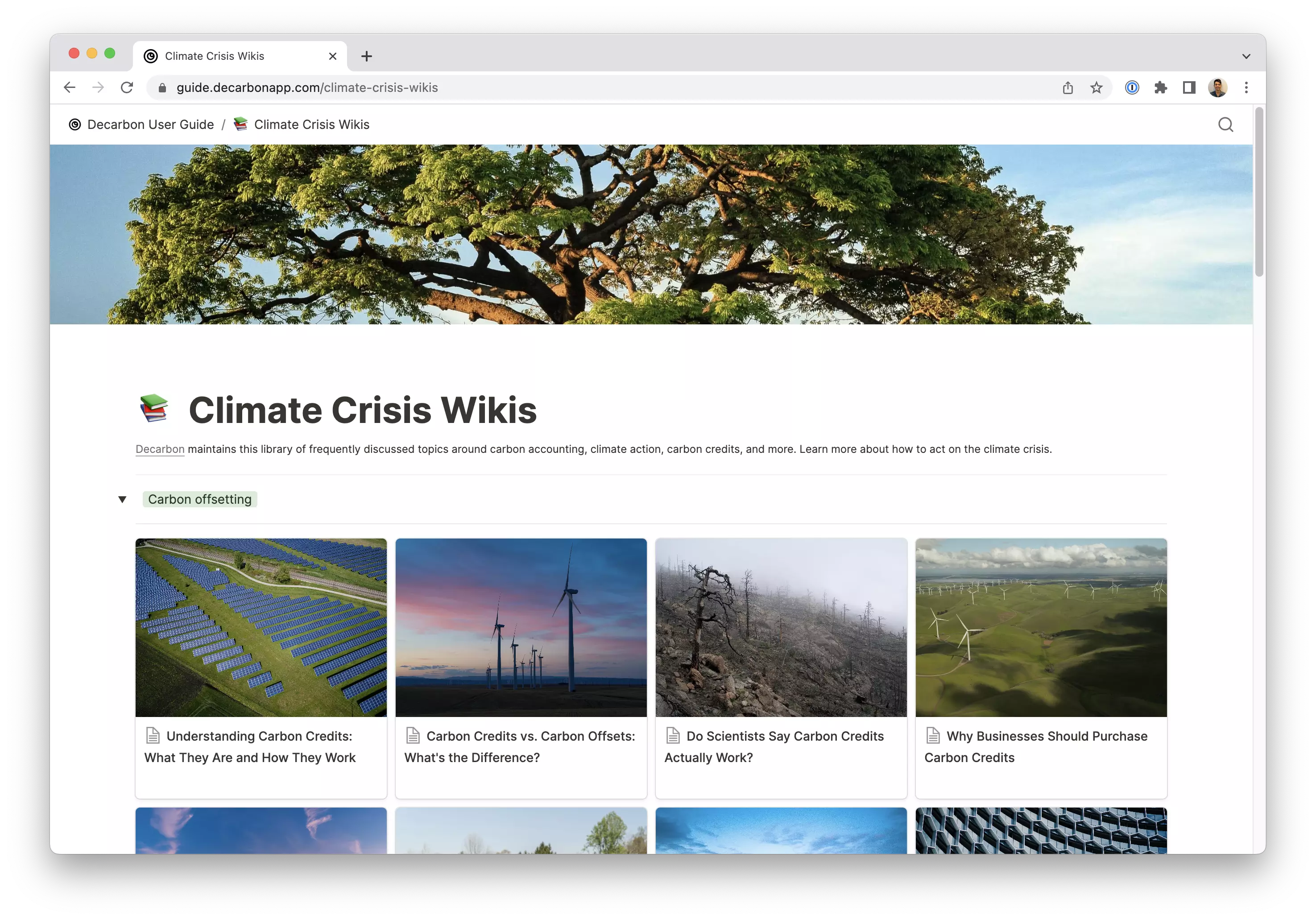 climate crisis wikis