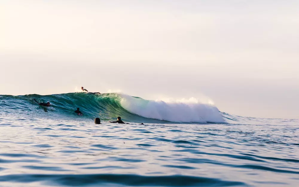 Surfing in San Diego